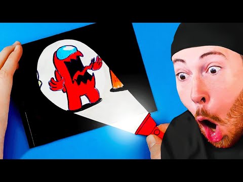 CRAZIEST Among Us Art Videos EVER!? (AMAZING!)