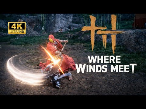 ⚔️ Where Winds Meet – 4K Action RPG Gameplay | Insane Wuxia Boss Fight!