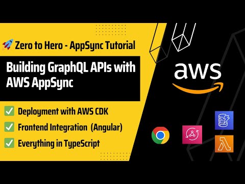 Building GraphQL APIs with AWS AppSync | AWS CDK | AWS Amplify | Zero to Hero Tutorial for Beginners