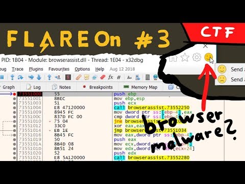 Analysing a Firefox Malware browserassist.dll - FLARE-On 2018
