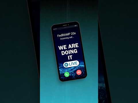FedRAMP 20x - Doing it Live