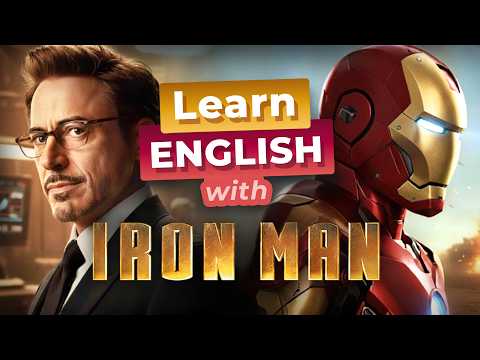Learn English with IRON MAN — Tony Stark