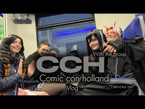 Group fun! | comic con holland vlog! | con vlog #5 | hiro.cosplayss