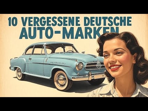 10 German car brands that nobody knows anymore!