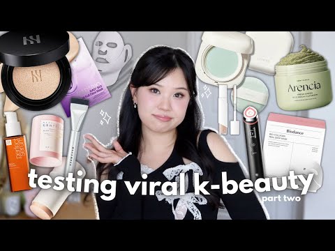 TRYING POPULAR K-BEAUTY PRODUCTS 💖