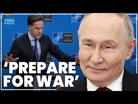 Nato secretary general makes 'apocalyptic' plea to prepare for war with Russia