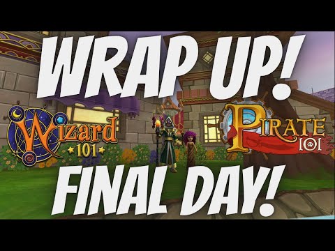 12 DAYS OF THE SPIRAL WRAP UP! Full Overview! Wizard101 & Pirate101!