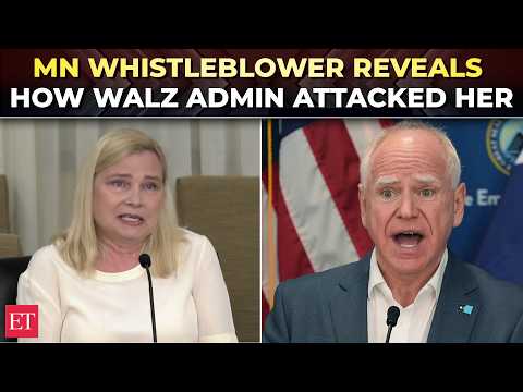 'Made my life miserable': Minnesota WHISTLEBLOWER drops BOMBSHELL, exposes Walz admin | Somali fraud