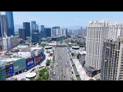 【4K】一镜到底瞰福州——穿越地铁2号线