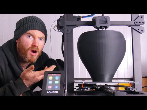 How Big and how Fast can this print!? - NEW Affordable LONGER LK5 3D printer - full review