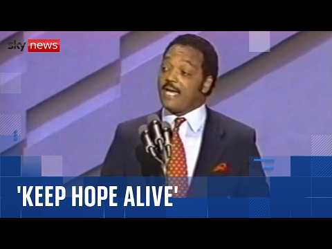 Jesse Jackson's iconic 1988 speech