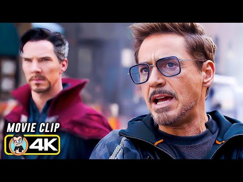 “Earth Is Closed Today.” 😎 Tony Stark in Infinity War (4K)