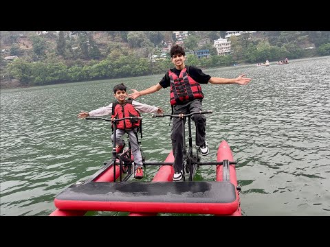 Lake Mein Cycle Chaladi 😍