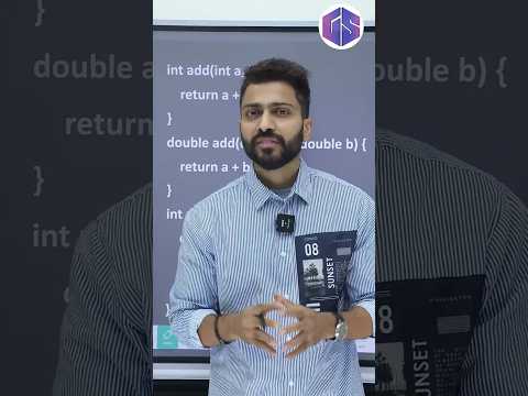 Function Overloading in C++ Explained with Examples | Gate Smashers #shorts