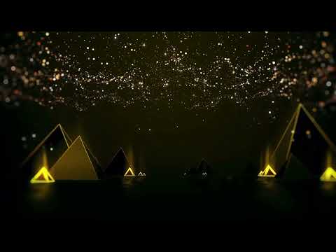 Golden Abstract Shimmer 11 | Background | Screensaver