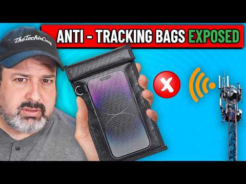 Can you REALLY stop your phone from being tracked? (3 Faraday Bag and Chips Bag Tested)