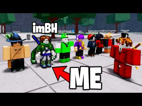 I Went UNDERCOVER in a YOUTUBER Strongest Battlegrounds Tournament