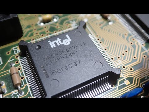 Let's overclock an old 386SX