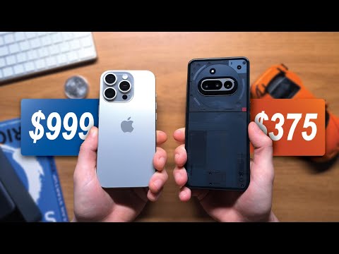 Nothing 3a vs iPhone 16 Pro - How far does a budget phone go?