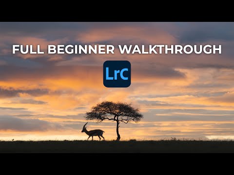 LIGHTROOM CLASSIC 2025 TUTORIAL | Full Beginner Walkthrough