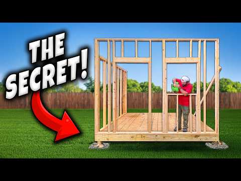 Sheds Are Expensive. Do This Instead!