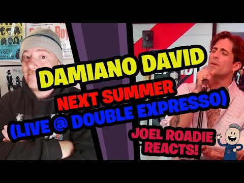 Damiano David | Next Summer Live @doubleexpresso - Roadie Reacts