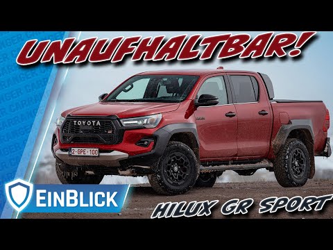 NICHT zu STOPPEN! Toyota Hilux GR Sport II - Eine Prise DAKAR für die Legende