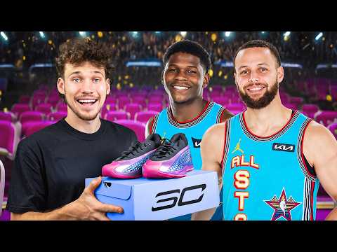 I Surprised Steph Curry With Custom Shoes