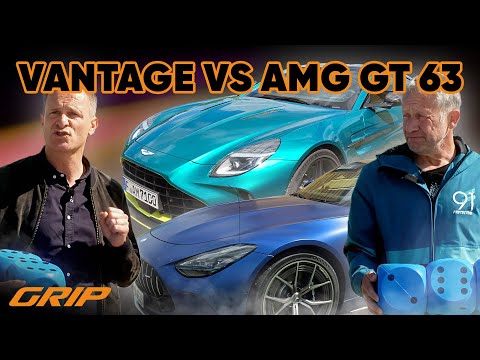 Aston Martin Vantage 🆚 AMG GT 63 = 665 PS Heck 🆚 585 PS Allrad | GRIP