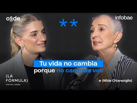 Enamoramiento VS. Amor: Por qué NO CASARTE estando enamorado, con Nilda Chiaraviglio | #LaFórmula