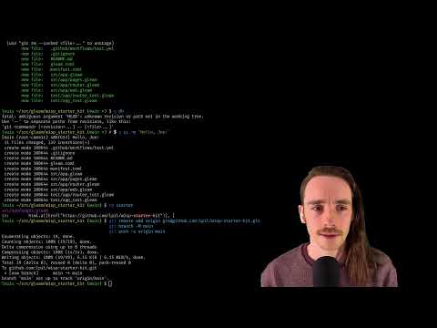 Making a Gleam web app starter kit!