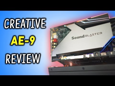 Is This Sound Card Worth $350...!? Creative AE-9 Review
