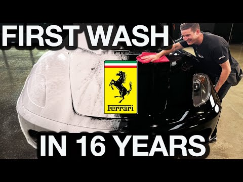 Ferrari F430 First Wash: Applying Ceramic Coating No Polishing?
