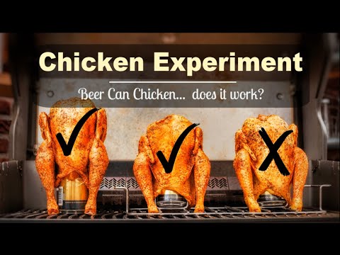 Beer Can Chicken Experiment