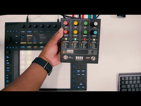 Trying out the Chroma Console Matte Black Edition with the Ableton Push 3 in Standalone