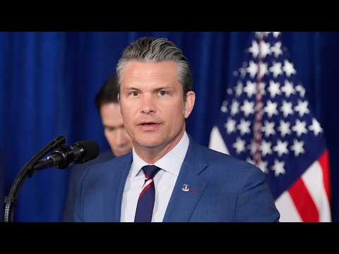 Watch live: Hegseth address Iran war after jet crash in Iraq