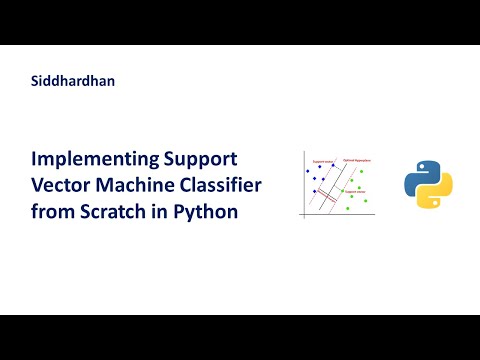 7.3.7. Implementing Support Vector Machine Classifier from Scratch in Python