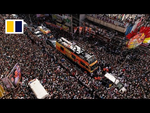 Stampede at Indian rally kills at least 40