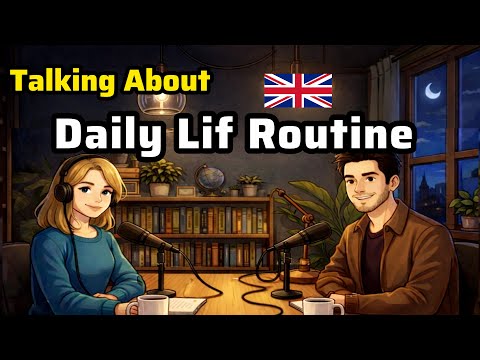 Learn English Conversation: Daily Life Routine & Vocabulary (Complete Practice)
