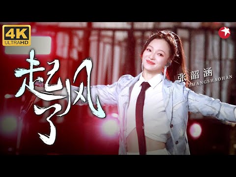 【4K珍藏 】张韶涵终于对《起风了》下手了，极致高音炸翻全场，全场爆哭！#张韶涵 #青春歌会 clip