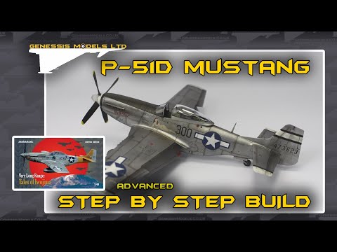 Advanced Cockpit Spraying : Building The Eduard P-51D Mustang 1/48 Scale : Video Build : Episode.1