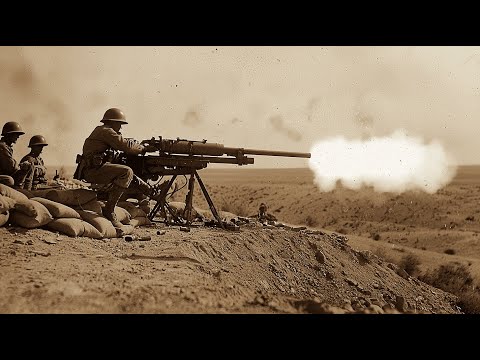 How Canadian Engineers Made Vickers Machine Gun Fire 100,000 Rounds Without Jamming in Desert Heat