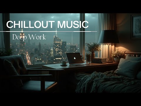 Late Night City Focus Music ~ Deep Work Ambient for Productivity & Study Sessions