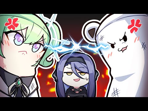 샌드백 치고는 꽤 강한 공격을 하네요?