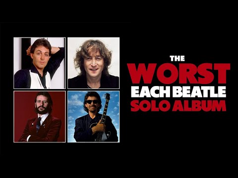 The WORST Album of Each Beatle's Solo Career | From Bad to Worse