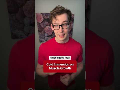 Cold Immersion on Muscle Growth