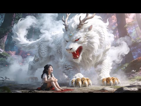 A demon-controlled beast attacks a woman, unaware she’s guarded by a demon king.