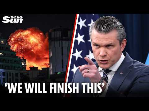 Pete Hegseth warns Iran 'We will finish this'