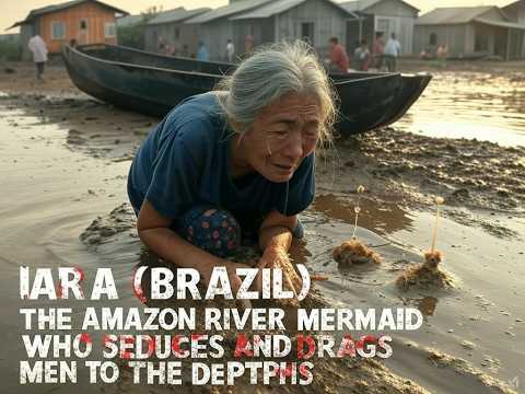 Iara (Brazil) - The Amazon River Mermaid Who Seduces and Drags Men to the Depths