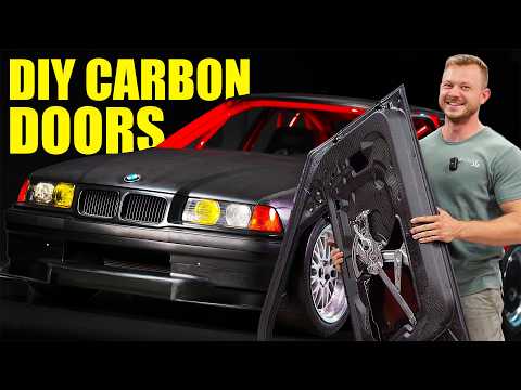 We made CARBON E36 DOORS